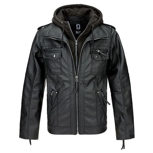 Brandit Black Rock Jacke schwarz