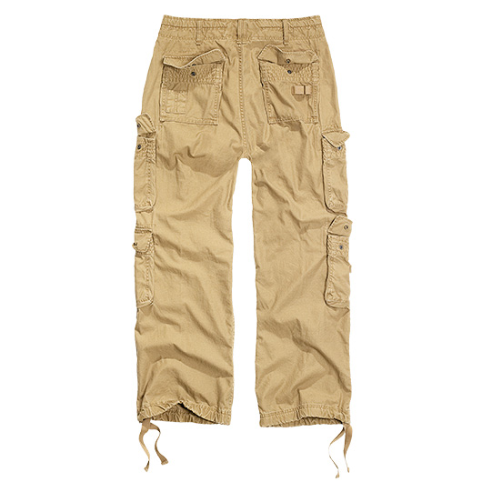 Brandit Cargohose Pure Vintage Trousers beige Bild 1