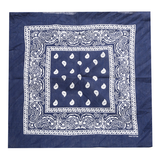 MFH Bandana Halstuch navyblau-wei Bild 4