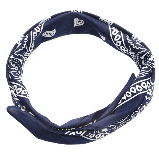 MFH Bandana Halstuch navyblau-wei Bild 6