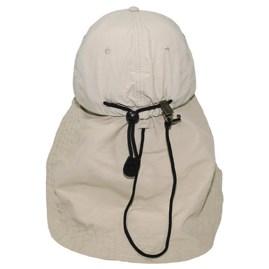 Fox Outdoor Cap Sahara mit Nackenschutz khaki Bild 1