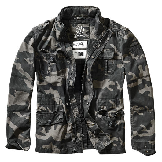 Brandit Britannia Jacke darkcamo