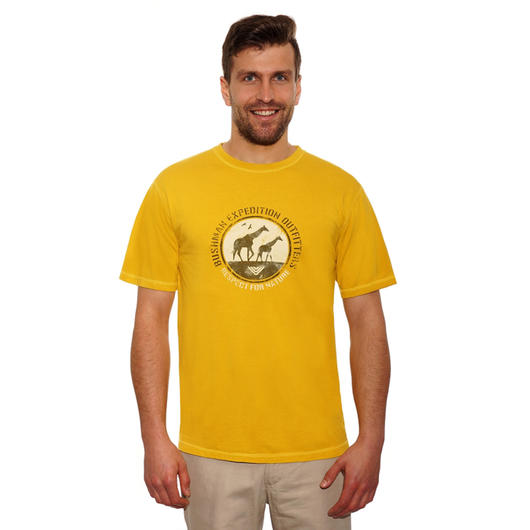 Bushman T-Shirt Bowdon gelb