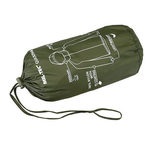 Mil-Tec Regenjacke Quickpack Oliv Bild 9