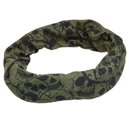 101 INC Coolmax Multifunktionstuch Tactical Wrap Schdel grn Bild 5