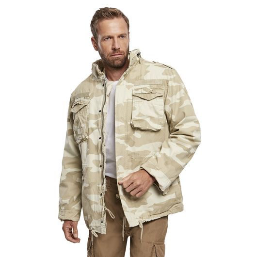 Brandit Jacke M65 Giant sandstorm camo mit herausnehmbarem Futter Bild 1