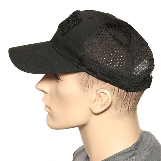 Mil-Tec Baseball Cap Netz schwarz Bild 1