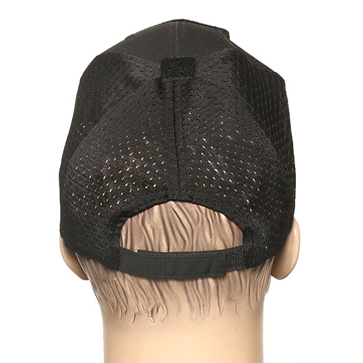 Mil-Tec Baseball Cap Netz schwarz Bild 3