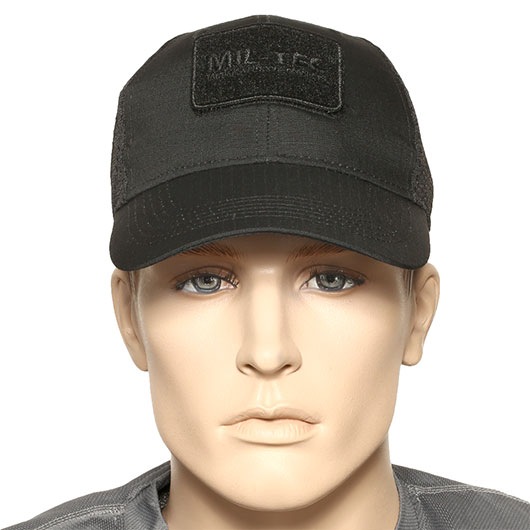 Mil-Tec Baseball Cap Netz schwarz Bild 4