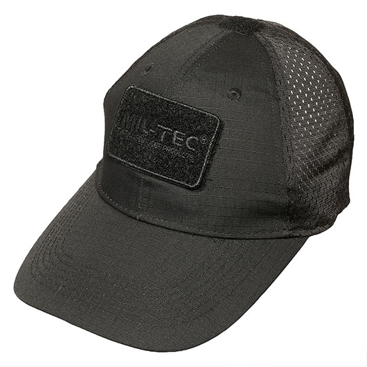 Mil-Tec Baseball Cap Netz schwarz Bild 5