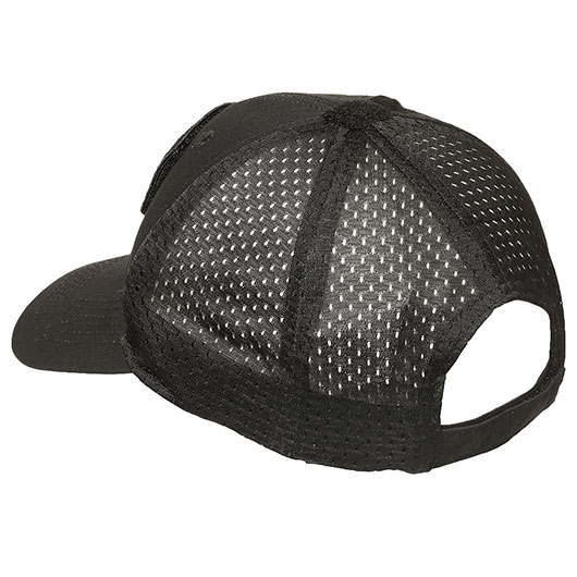 Mil-Tec Baseball Cap Netz schwarz Bild 6
