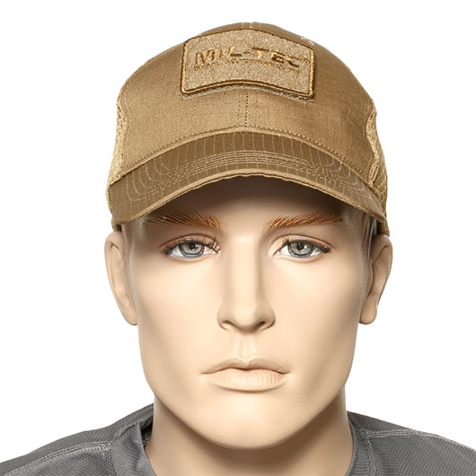 Mil-Tec Baseball Cap Netz dark coyote Bild 4