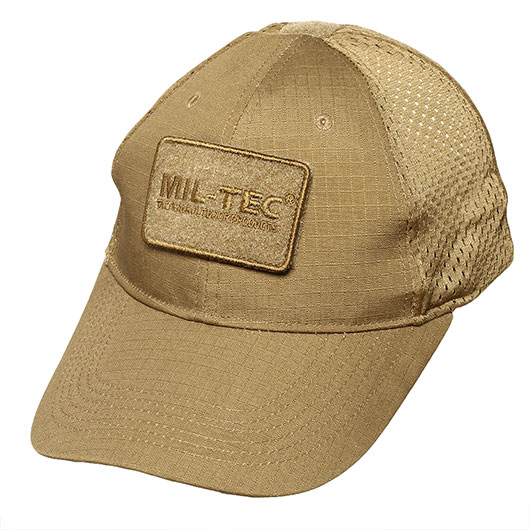 Mil-Tec Baseball Cap Netz dark coyote Bild 5