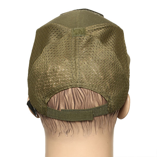 Mil-Tec Baseball Cap Netz oliv Bild 3