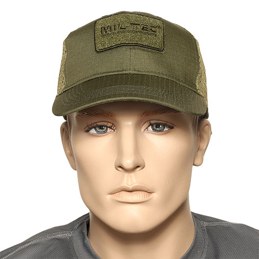 Mil-Tec Baseball Cap Netz oliv Bild 4