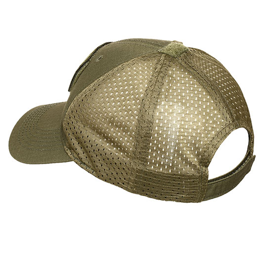 Mil-Tec Baseball Cap Netz oliv Bild 6