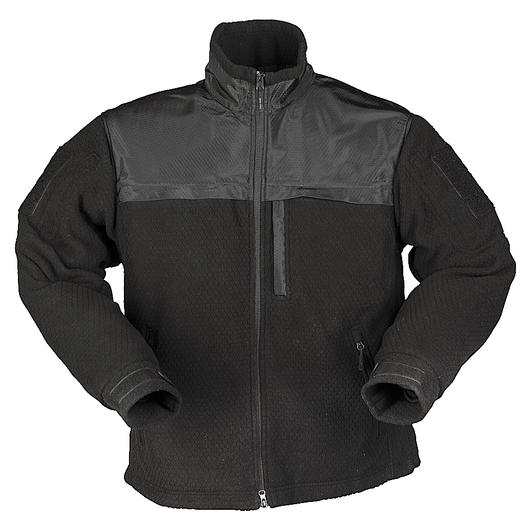 HexTac Fleecejacke Elite schwarz