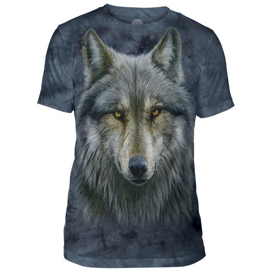 The Mountain T-Shirt Warrior Wolf