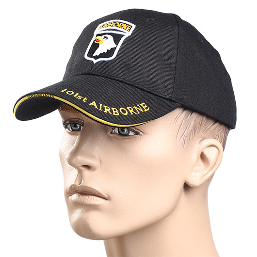 Fostex Baseball Cap 101st Airborne Army schwarz