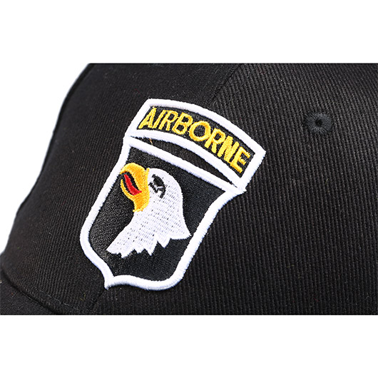 Fostex Baseball Cap 101st Airborne Army schwarz Bild 4