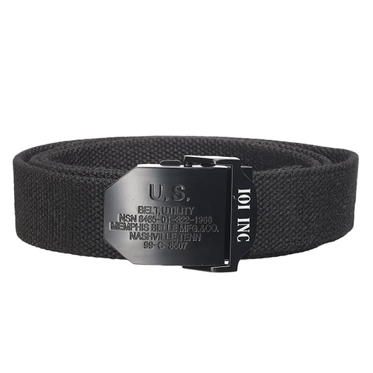101 INC Grtel Style 7 U.S. schwarz Bild 1