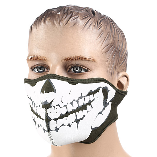 schwarz Sturmhaube Kälteschutzmaske Neopren Gesichtsschutz Sturmmaske 