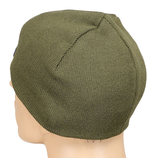 Strickmtze Beanie WWII oliv Bild 1