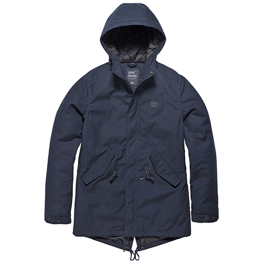 Vintage Industries Jacke Wallbrook Parka navy