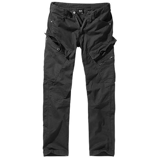 Brandit Hose Adven Slim Fit schwarz