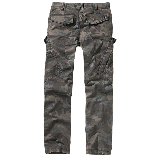 Brandit Hose Adven Slim Fit darkcamo Bild 1