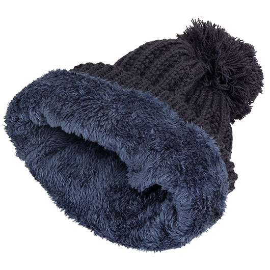 McAllister Bommelm�tze navy gef�ttert Einheitsgr��e Bild 3