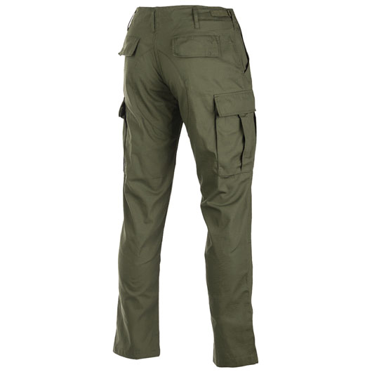 Teesar BDU Feldhose Modern Fit Ripstop oliv Bild 1