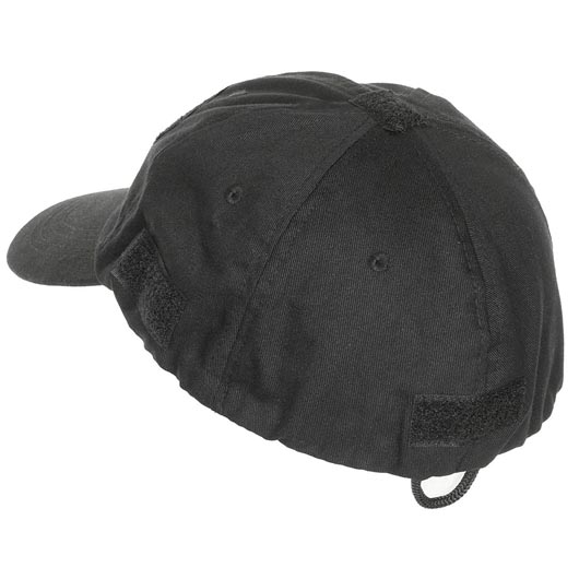 MFH Einsatz-Cap mit Klett schwarz Bild 1