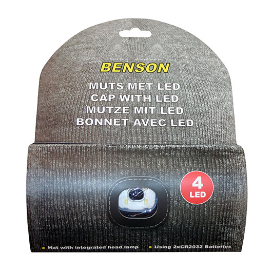 Strickm�tze mit LED-Lampe Bild 1