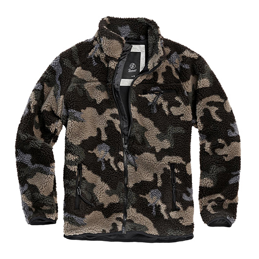 Brandit Fleecejacke Teddyfleece Jacket darkcamo