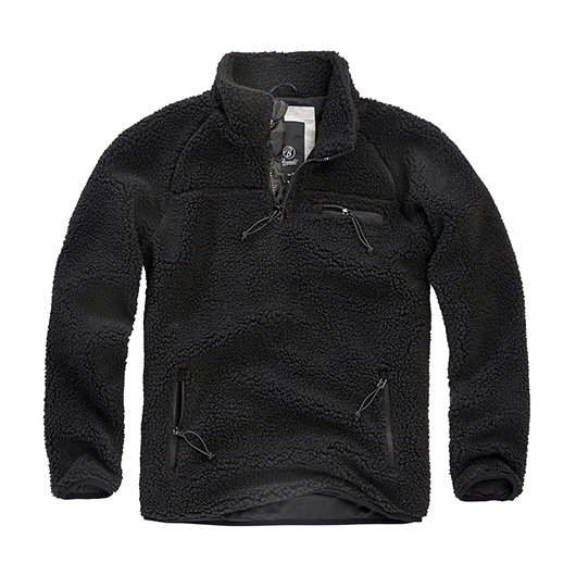 Brandit Troyer Teddyfleece schwarz