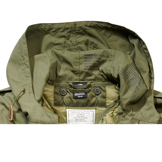 Brandit Parka M51 US oliv Bild 2