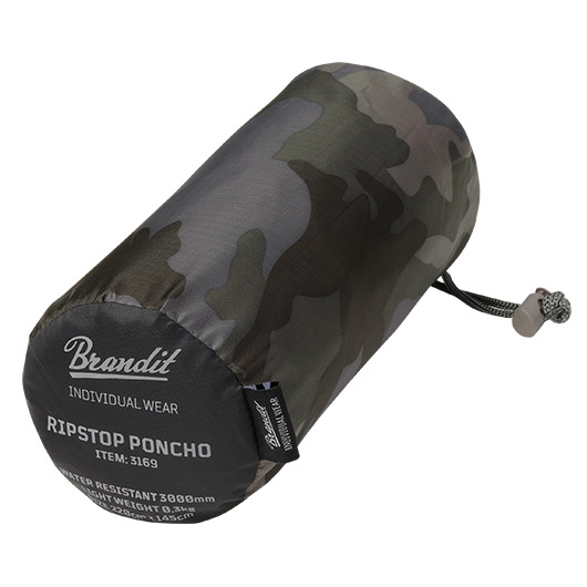 Brandit Poncho Ripstop darkcamo Bild 1