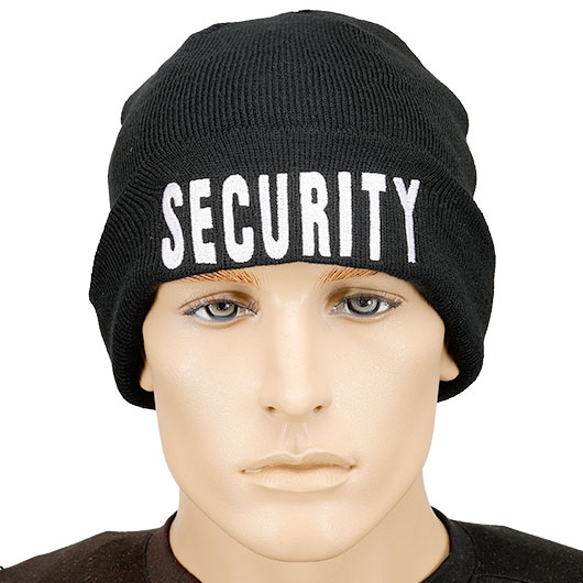 Brandit Strickm�tze Security Beanie schwarz