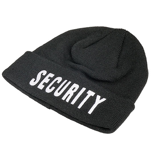 Brandit Strickm�tze Security Beanie schwarz Bild 2