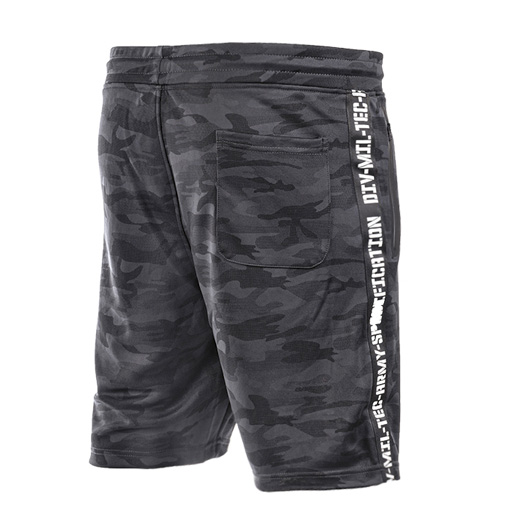 Mil-Tec Shorts Sweat Training Pants dark camo Bild 1