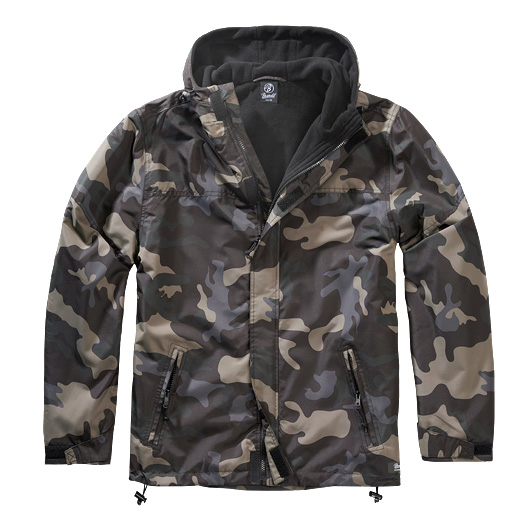 Brandit Jacke Windbreaker Frontzip darkcamo