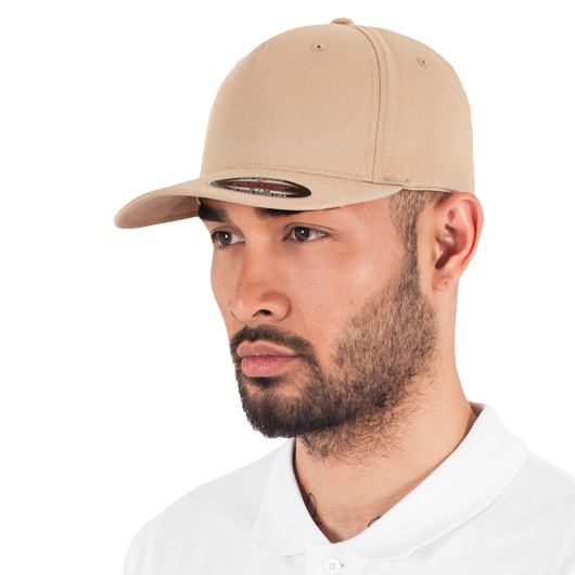 Flexfit Schildmtze 5 Pannel Cap khaki Bild 3