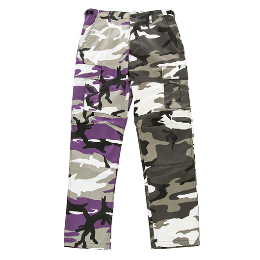 US BDU Hose Two-Tone metro-lila camo