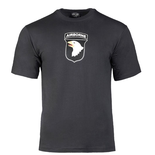 T-Shirt 101ST Airborne schwarz