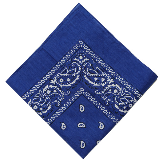 MFH Bandana Halstuch Paisleymuster royalblau-wei Bild 5