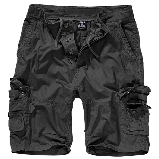 Brandit Shorts Ty Paper Touch schwarz