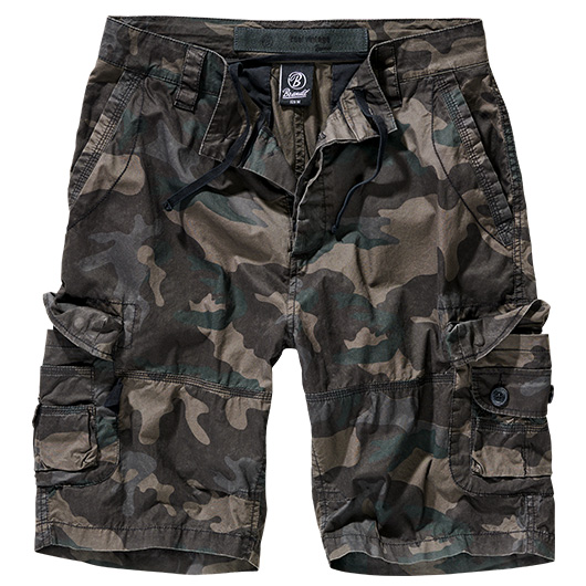 Brandit Shorts Ty Paper Touch darkcamo