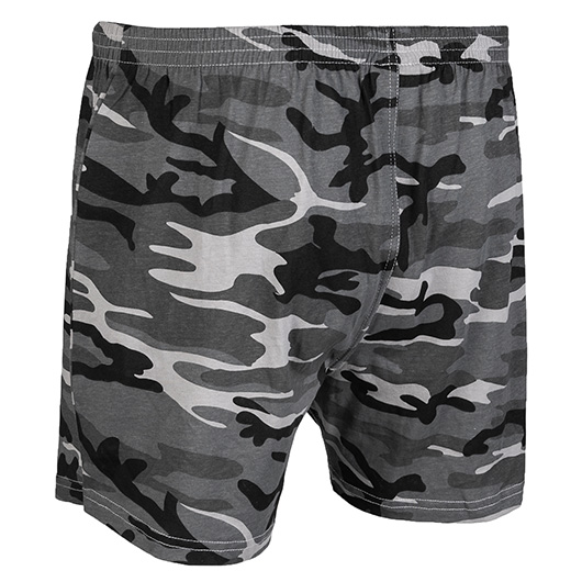 Mil-Tec Boxershorts Baumwolle dark camo Bild 1