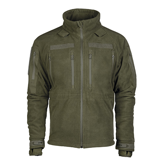 Mil-Tec Klteschutzjacke Fleece Plus oliv